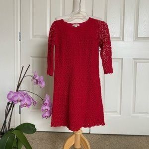 CHEROKEE girls knit dress size L (10-12) for Christmas dress